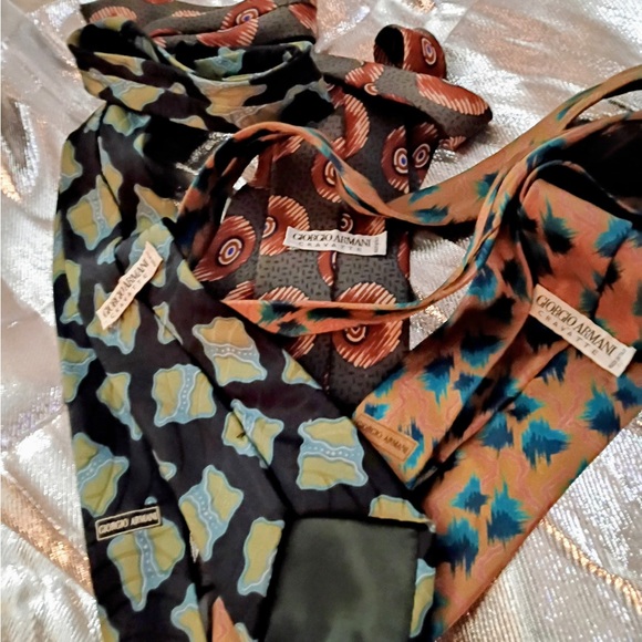 Vintage Patterned Ties Set
